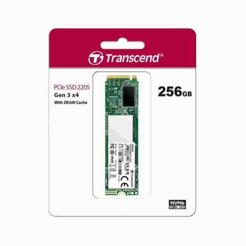 Transcend 220S 256GB NVME PCIE M.2 SSD