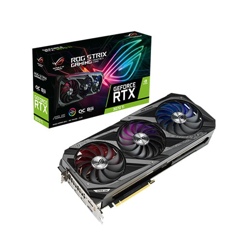 Asus ROG Strix GeForce RTX 3070 Ti OC Edition 8GB GDDR6X Graphics Card