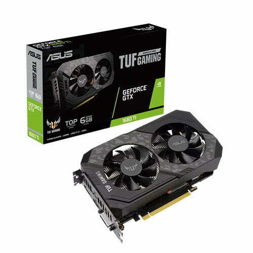 Asus TUF Gaming GeForce GTX 1660 Ti EVO TOP Edition 6GB GDDR6 Graphics Card