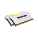 CORSAIR VENGEANCE RGB PRO SL 32GB (2X16GB) DDR4 3600MHZ DESKTOP RAM (WHITE)