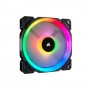 Corsair LL120 RGB 120mm Dual Light Loop RGB LED PWM Case Fan (Black)