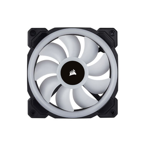 Corsair LL120 RGB 120mm Dual Light Loop RGB LED PWM Case Fan (Black)