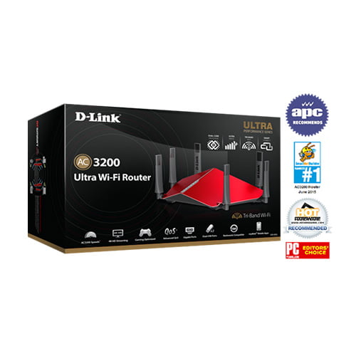 D-Link DIR-890L AC3200 Ultra Wi-Fi Router