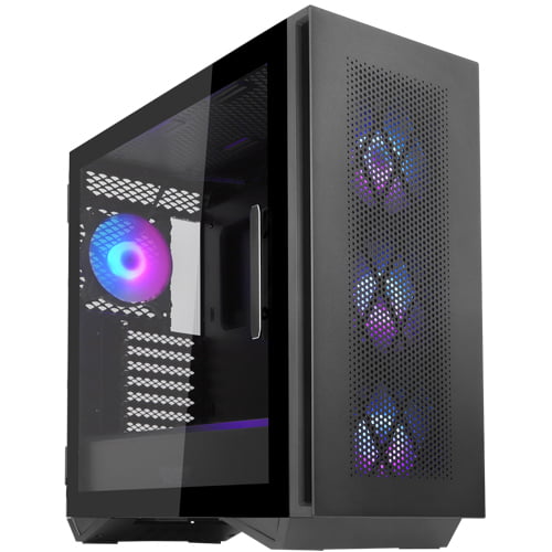 Darkflash DLS 480 Black Luxury ATX PC Case with Four Fan