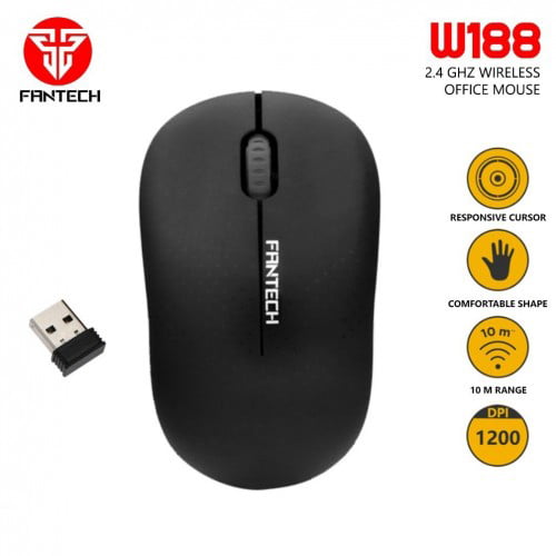 FANTECH W188 2.4GHz Wireless Office Mouse