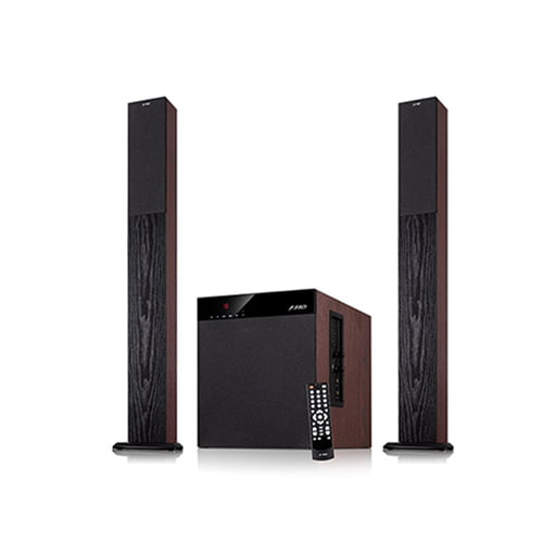 F&D T-400X Full Wooden 2.1 Tower Bluetooth Speaker