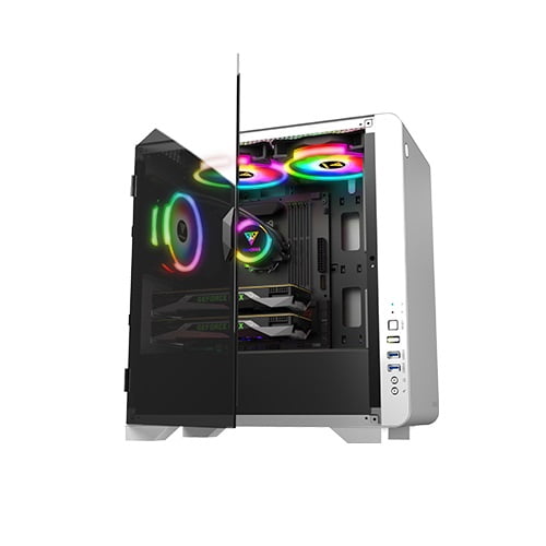 GAMDIAS MARS E2 MICRO TOWER CASE (WHITE)