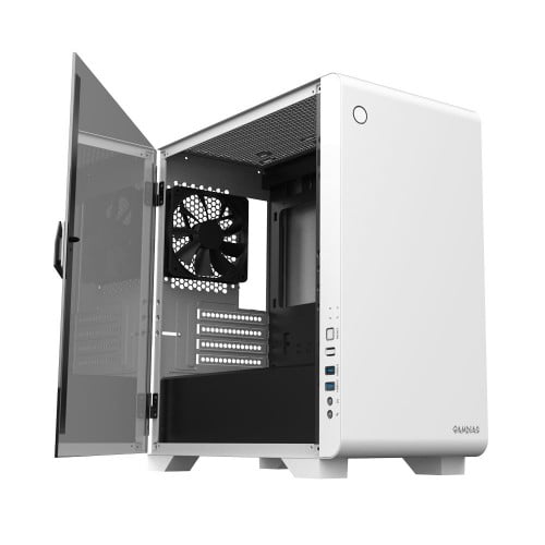 GAMDIAS MARS E2 MICRO TOWER CASE (WHITE)