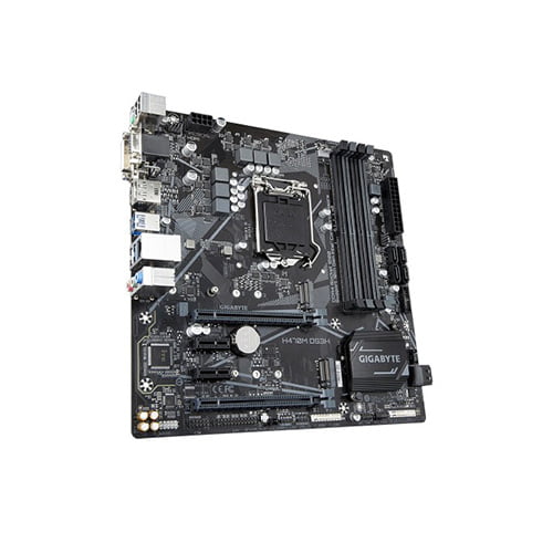 Gigabyte H470M DS3H 10th Gen Micro ATX Motherboard