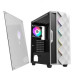 Gamemax White Diamond A 361 Mini Tower White ATX Gaming Casing