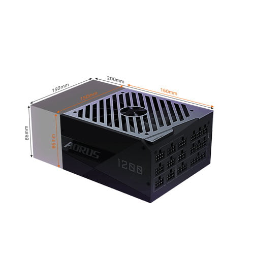 Gigabyte AORUS P1200W 80+ PLATINUM MODULAR Power Supply