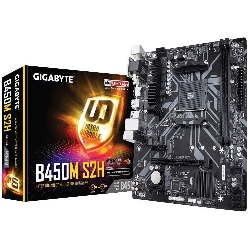 Gigabyte B450M S2H Micro-ATX ULTRA Durable Motherboard