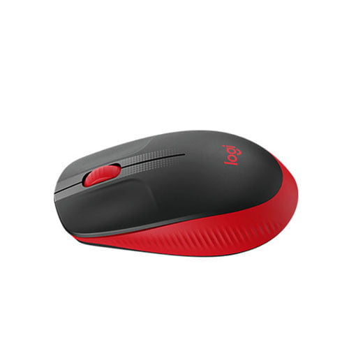 Logitech M190 Wireless Mouse (Red)