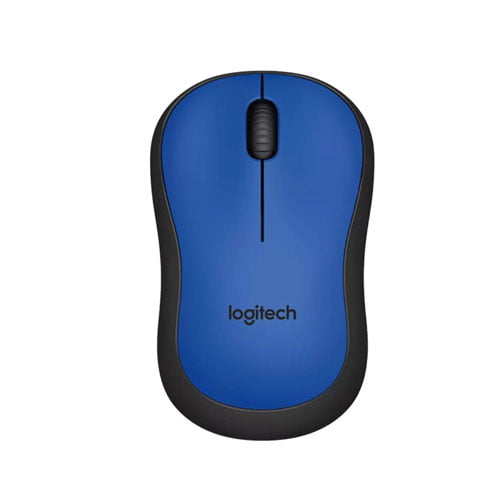 Logitech M221 Silent Wireless Mouse (Blue)