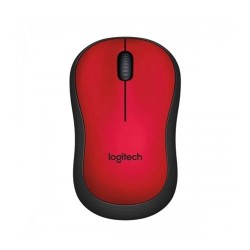 Logitech M221 Silent Wireless Mouse (Red)