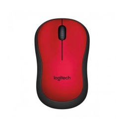 Logitech M221 Silent Wireless Mouse (Red)