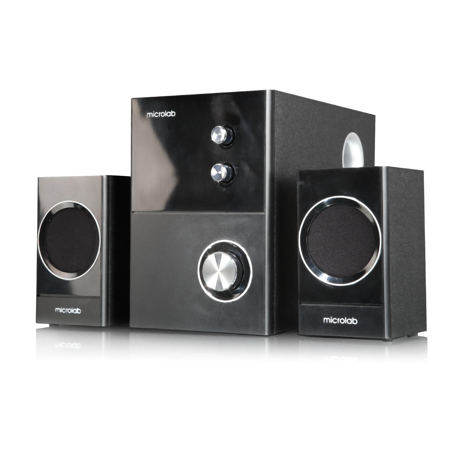 Microlab M-223 (2.1) Subwoofer Speaker