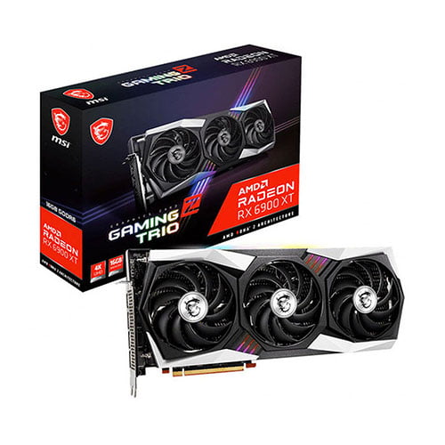 MSI Gaming Radeon RX 6900 XT Gaming Z Trio 16G GDDR6 256-Bit Graphics Card