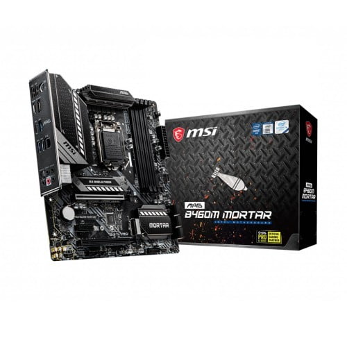 MSI MAG B460M Mortar Intel 10th Gen Micro ATX Motherboard