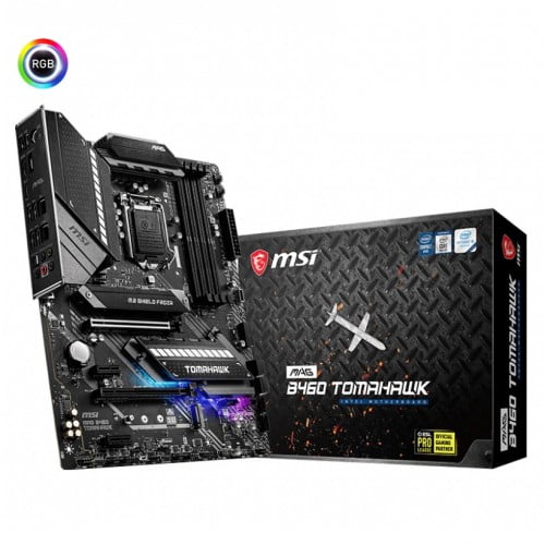MSI MAG B460 Tomahawk 10th Gen Intel ATX Motherboard