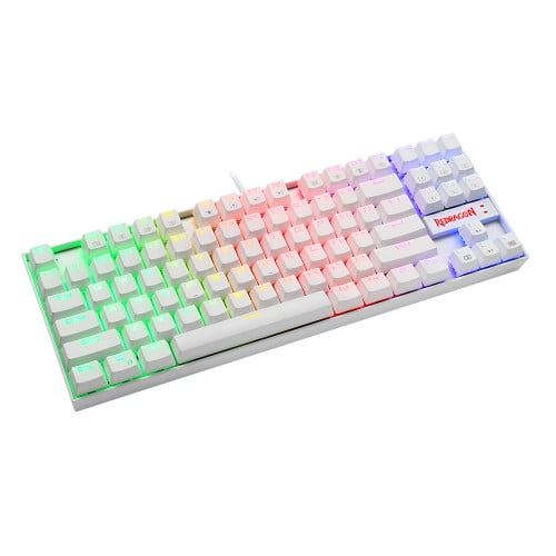 Redragon K552RGB-1 KUMARA RGB Backlit Mechanical Gaming Keyboard (White)