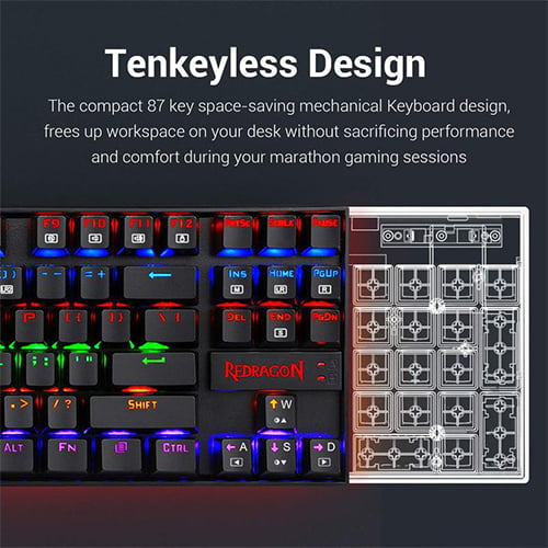 Redragon Kumara K552 Rainbow Gaming Keyboard