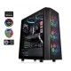 Thermaltake Versa J24 TG RGB Mid Tower Chassis Black