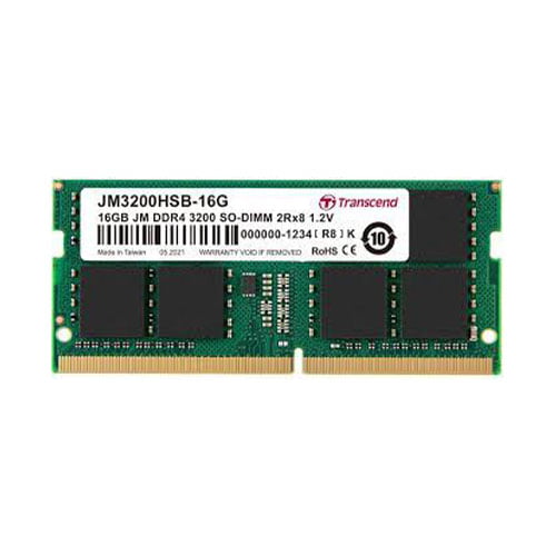 Transcend JM3200HSB-16G 16GB DDR4 3200MHz Laptop RAM