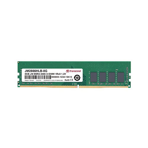 Transcend JetRAM 8GB DDR4 2666MHz U-DIMM Desktop RAM (JM2666HLB-8G)