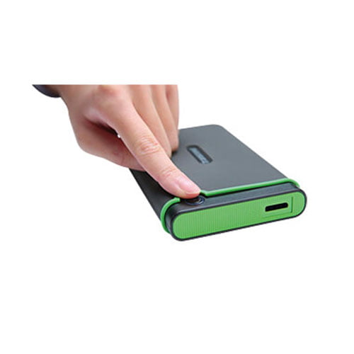 Transcend StoreJet 25M3C 2TB USB Type-C Iron Gray Slim External HDD