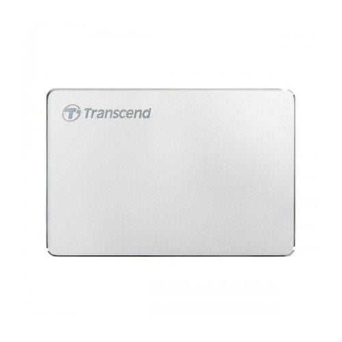 Transcend StoreJet TS1TSJ25C3S 1TB USB 3.1 Gen 1 Silver External HDD