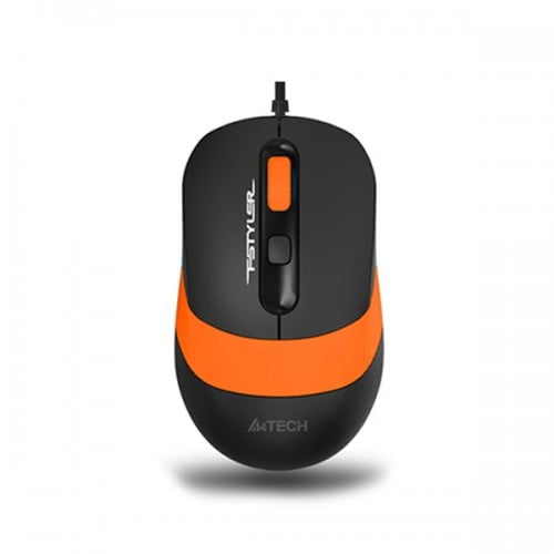 A4tech FM10 Fstyler Wired Optical Mouse Black Orange & Black Blue