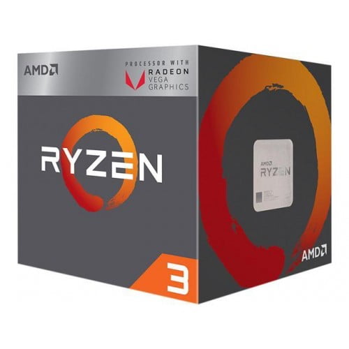 AMD Ryzen 3 2200G Quad-Core Processor With Radeon Vega 8 Graphics (BUNDLE)