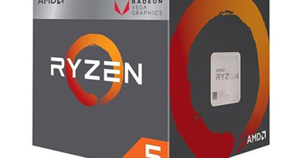 AMD RYZEN 5 2400G 4 CORE 8 THREAD PROCESSOR WITH RADEON RX VEGA 11 ...