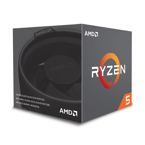 AMD Ryzen 5 2600 6 Core 12 Thread AM4 Processor (BUNDLE)