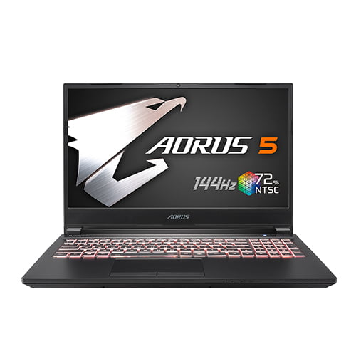 Gigabyte Aorus 5 MB Core i5 10th Gen 512GB SSD GTX 1650Ti Graphics 15.6 Inch 144Hz FHD Gaming Laptop