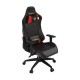 Gamdias Aphrodite EF1 Multifunction PC Gaming Chair Black and Red