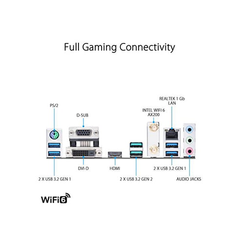 Asus Prime B550M-A Wi-Fi AMD Micro ATX Motherboard