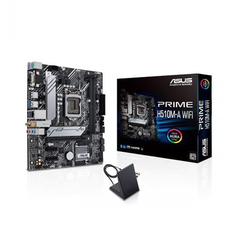 ASUS PRIME H510M-A Wi-Fi 10th and 11th Gen Micro ATX Motherboard
