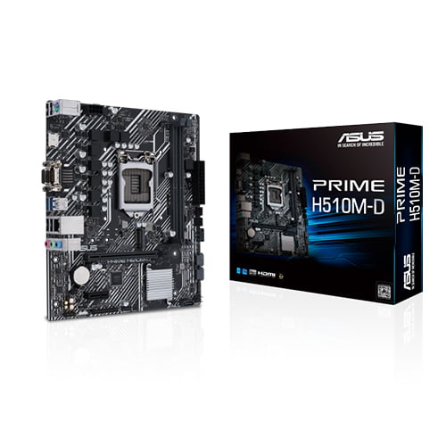 ASUS PRIME H510M-D 11th and 10th Gen Intel Motherboard