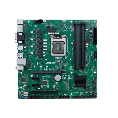 ASUS Pro B460M-C/CSM LGA 1200 10th & 11th Gen Micro-ATX Motherboard