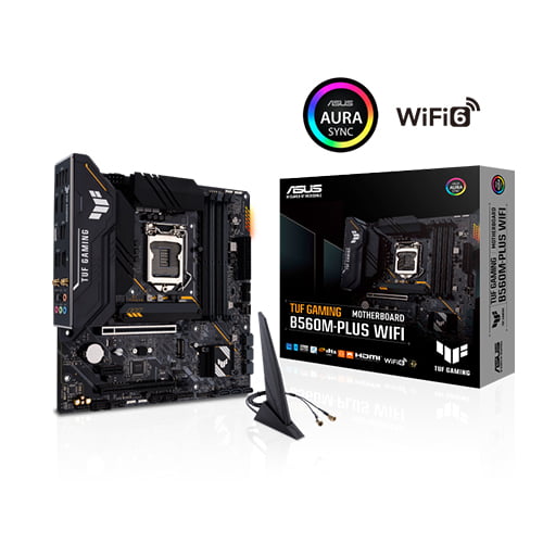 ASUS TUF GAMING B560M-PLUS WIFI 11th Gen Intel Motherboard