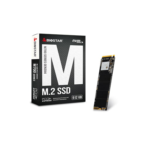 Biostar M.2 Nvme M700 Series 512GB SSD