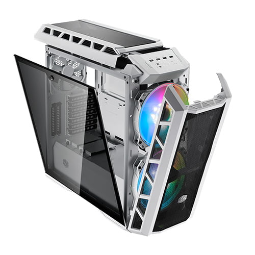 Cooler Master H500P MESH WHITE ARGB Case With Tempered Glass