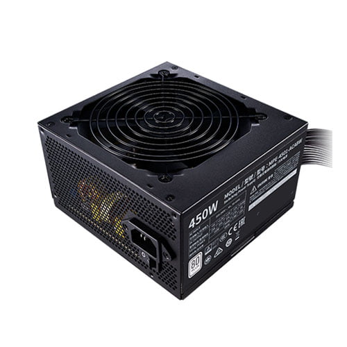 COOLER MASTER MWE 450 WHITE 230V V2 80 PLUS STANDARD EU CERTIFIED POWER SUPPLY