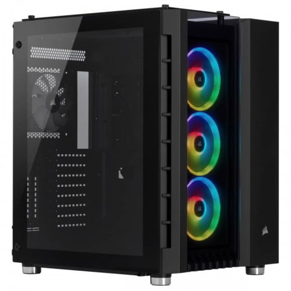 Corsair Crystal Series 680X RGB ATX High Airflow Tempered Glass Smart ...