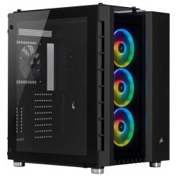 Corsair Crystal Series 680X RGB ATX High Airflow Tempered Glass Smart Case - Black