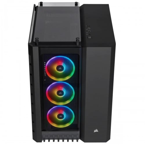 Corsair Crystal Series 680X RGB ATX High Airflow Tempered Glass Smart Case - Black