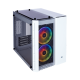 Corsair Crystal Series 280X RGB Tempered Glass Micro ATX Case (White)