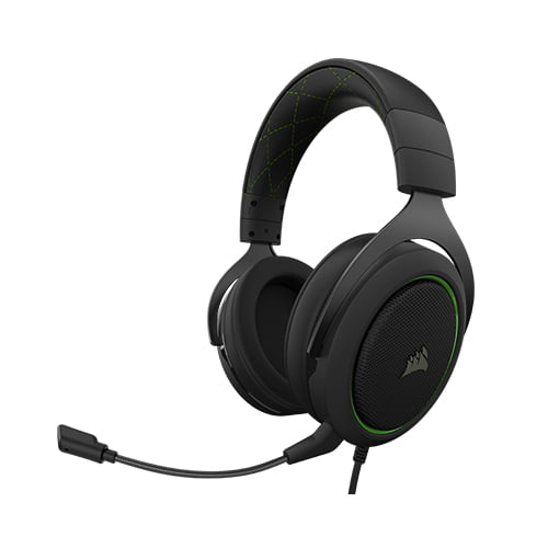 Corsair HS50 Pro Stereo 3.5mm Gaming Headphone - Green